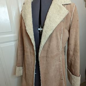 Shilaration Women's Faux Suede Winter Jacket Size S